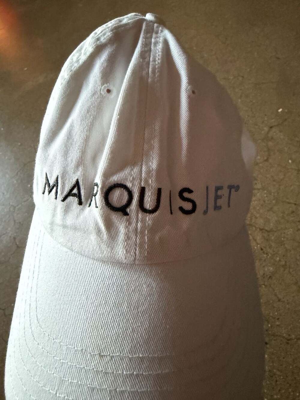 Marquis Jet Partners Fleet by NetJets QS Embroidered Strapback Baseball Cap